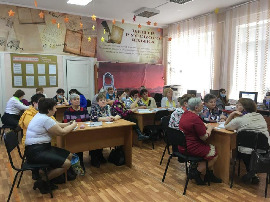 Союз женщин Карасукского района совместно с Региональным советом сторонников партии «Единая Россия» провел мероприятие,  посвященное Дню космонавтики.