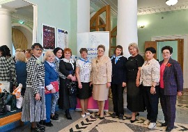 Чествование представителей воинских династий прошло в Союзе женщин Новосибирской области.