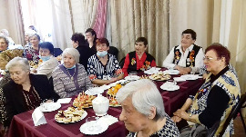 Совет женщин Ленинского района г. Новосибирска провел праздник для женщин-ветеранов "Боевые подруги мои".