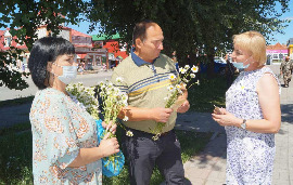 С Днем семьи, любви и верности поздравляет односельчан «Виринея».