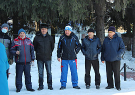 ОО «Союз женщин» Искитима принял участие в первом в городе «Лыжном переходе», посвященном Дню Победы в ВОВ.