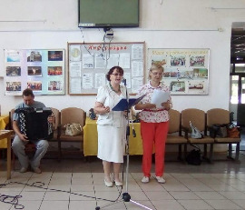 Члены Союза женщин Венгеровского района приняли участие в организации встречи в клубе «Третий возраст».