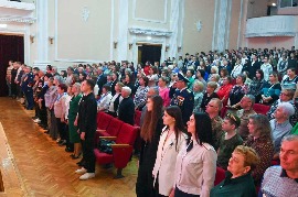 Чествование представителей воинских династий прошло в Союзе женщин Новосибирской области.