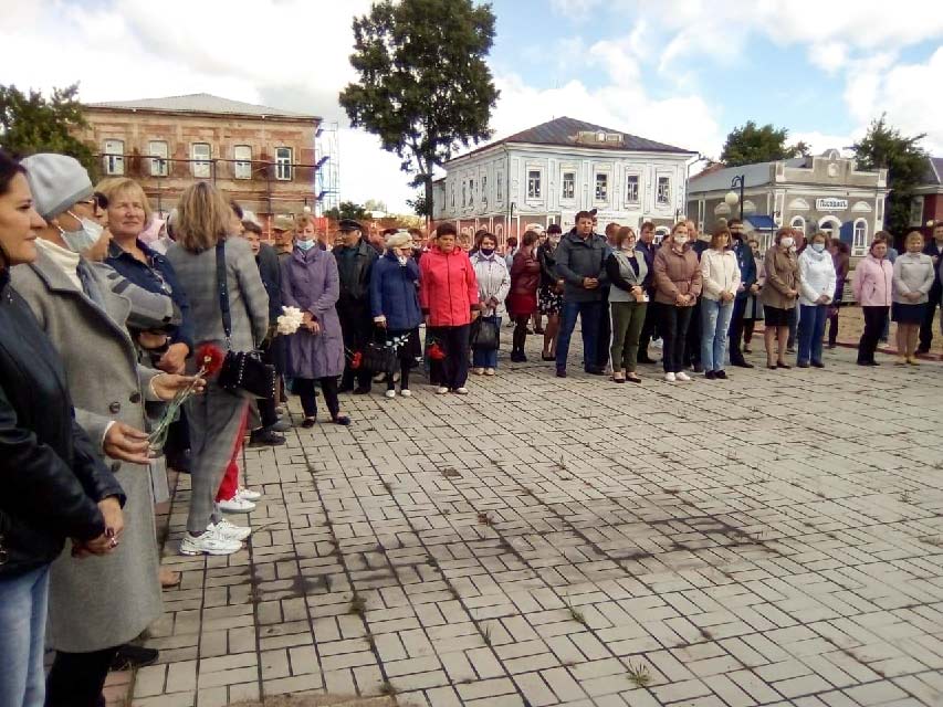Венгерово, акция "Свеча Памяти"