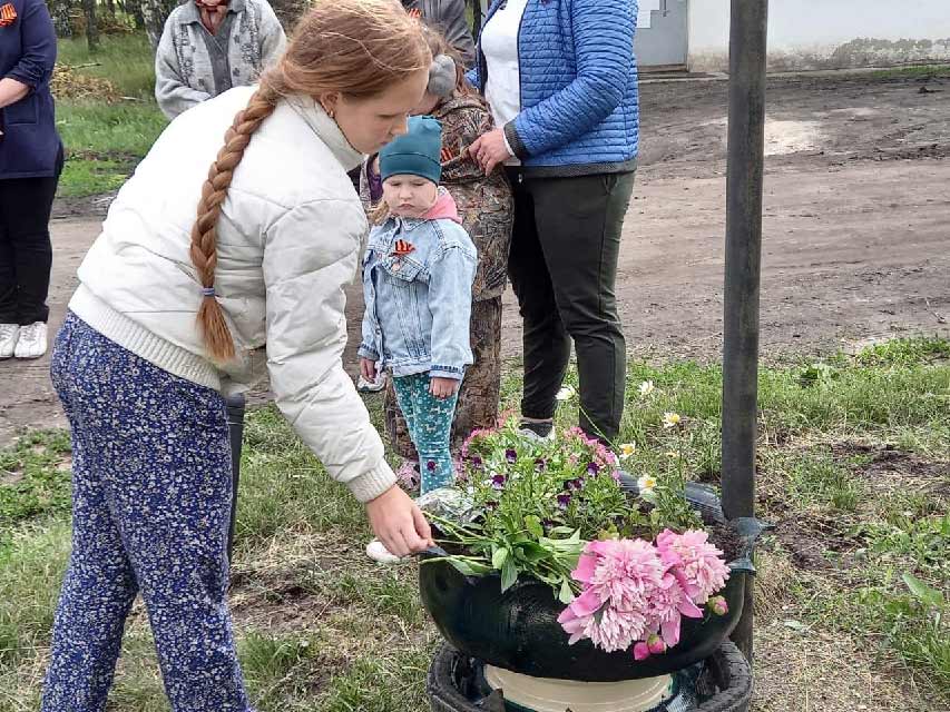 Венгерово, акция "Свеча Памяти"