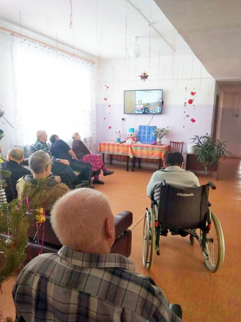 Поздравление в доме-интернате